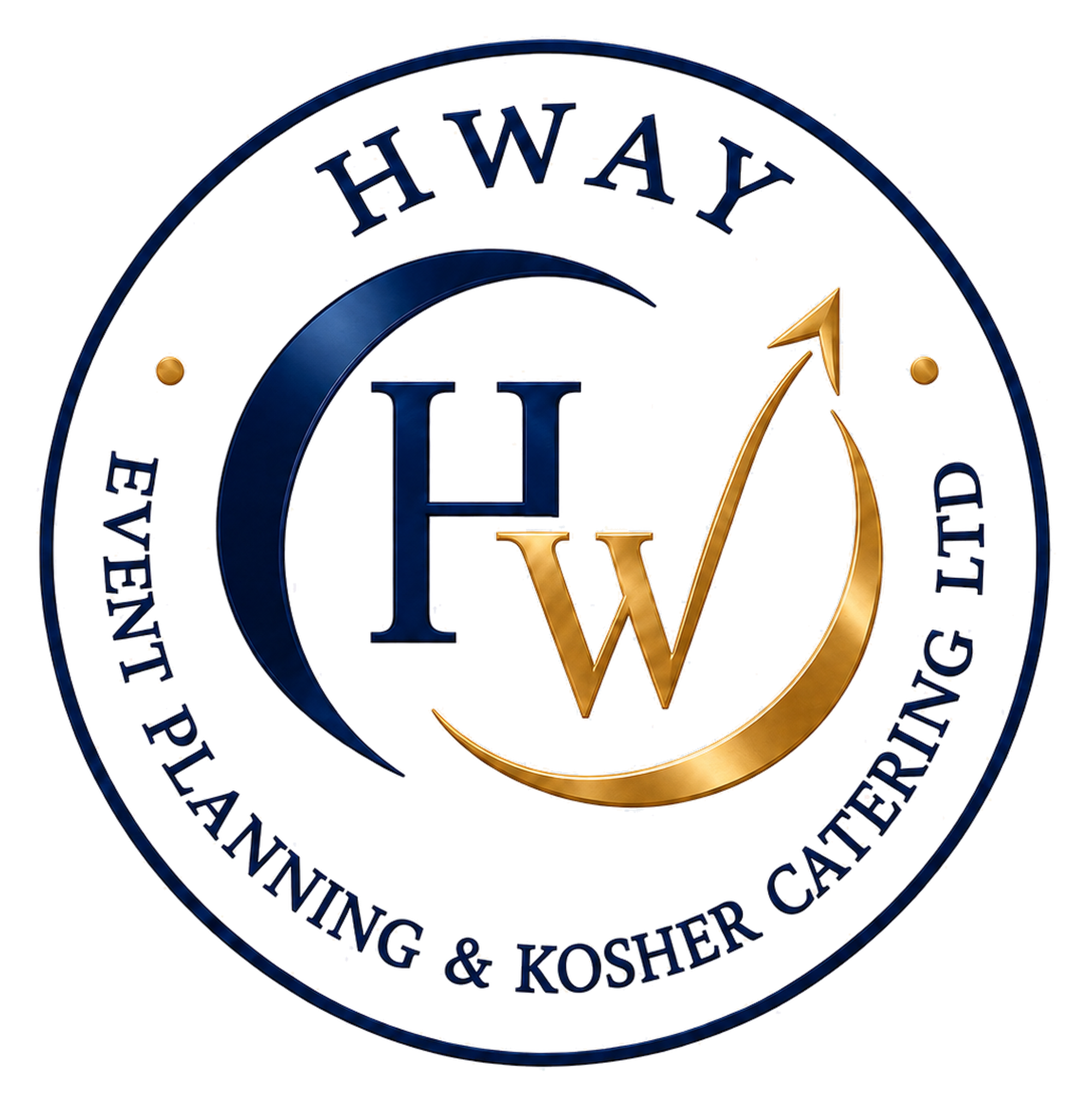 H WAY Event Planning and Kosher Catering circular seal